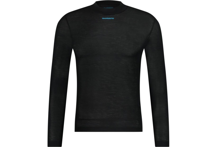 Canottiera a Maniche Lunghe Uomo - Vertex Prima - nero