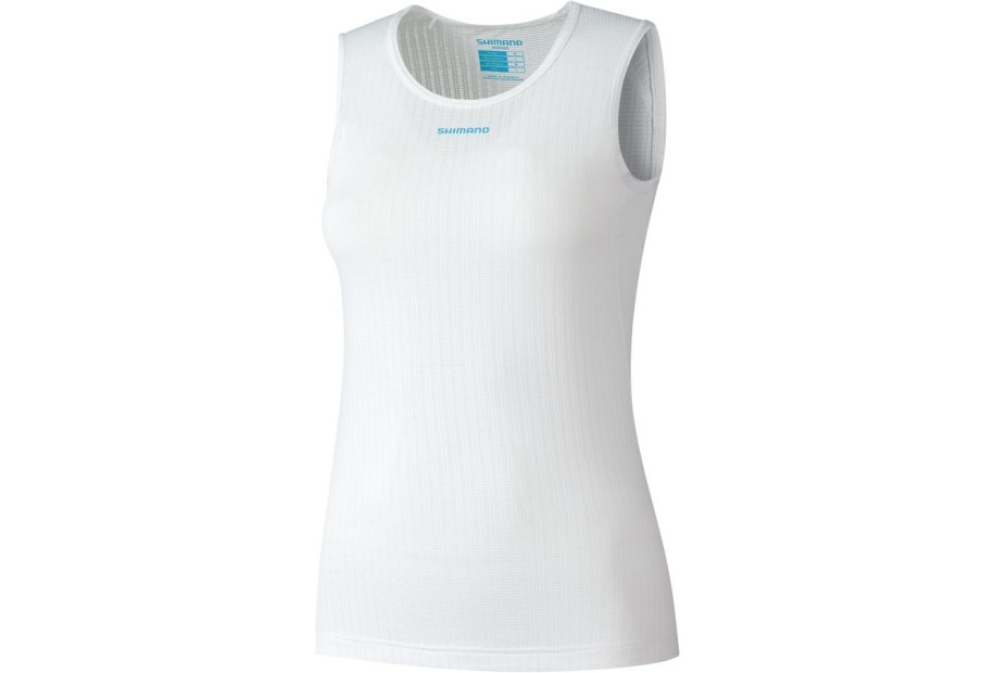 Shimano Canottiera in Rete Donna - Vertex - bianco