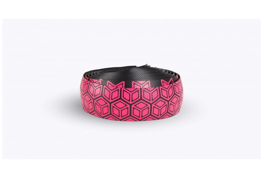 NASTRI MANUBRIO NABICO ROUBAIX FLOW NER/ROSA 2.5MM
