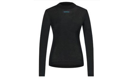 Shimano Canottiera donna maniche lunche - Vertex Base Layer - nera
