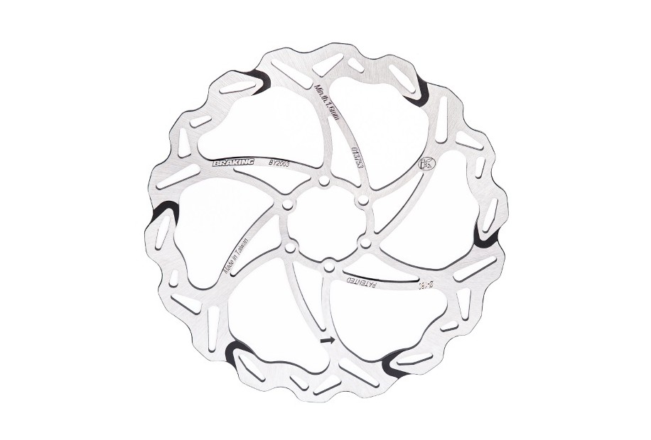 DISCO WFIX BATFLY 6 FORI - 180MM, SPESSORE 1,9MM