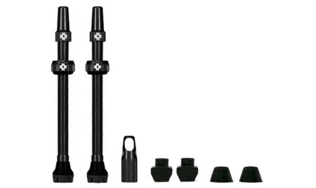Valvola Tubeless V2 Muc-Off 80mm 1 Coppia - Nero