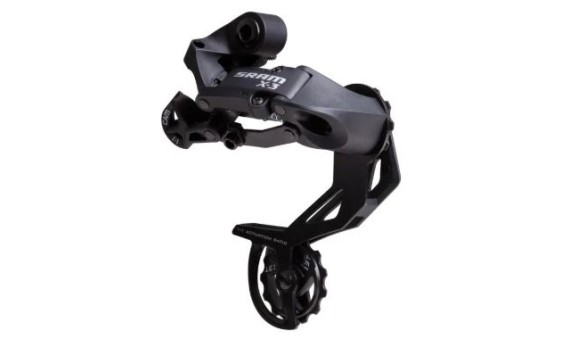 Deragliatore posteriore X3
7/8/9vel, gabbia lunga, nero Deragliatore posteriore X3
7/8/9vel, gabbia lunga, nero