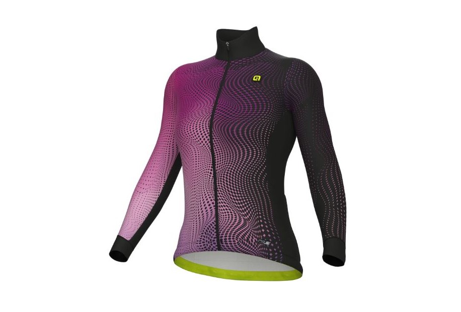 Maglia maniche lunghe donna Ale PR-S Circus - Fucsia