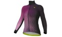Maglia maniche lunghe donna Ale PR-S Circus - Fucsia