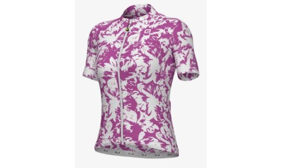 Maglia Alé PRAGMA Essenza manica corta bianco lilla donna