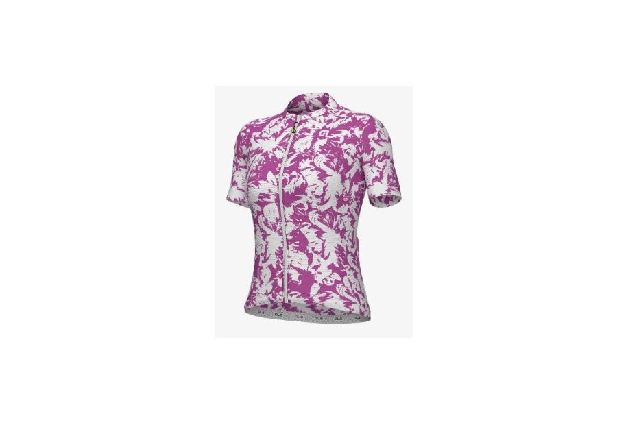 Maglia Alé PRAGMA Essenza manica corta bianco lilla donna