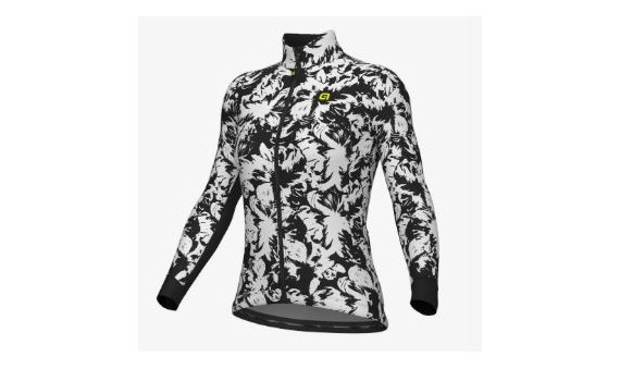 Maglia Alé PRAGMA Essenza manica lunga bianco puro nero donna