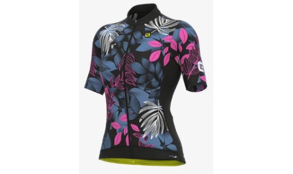 Maglia Alé PRS Garden manica corta nero blu rosa donna