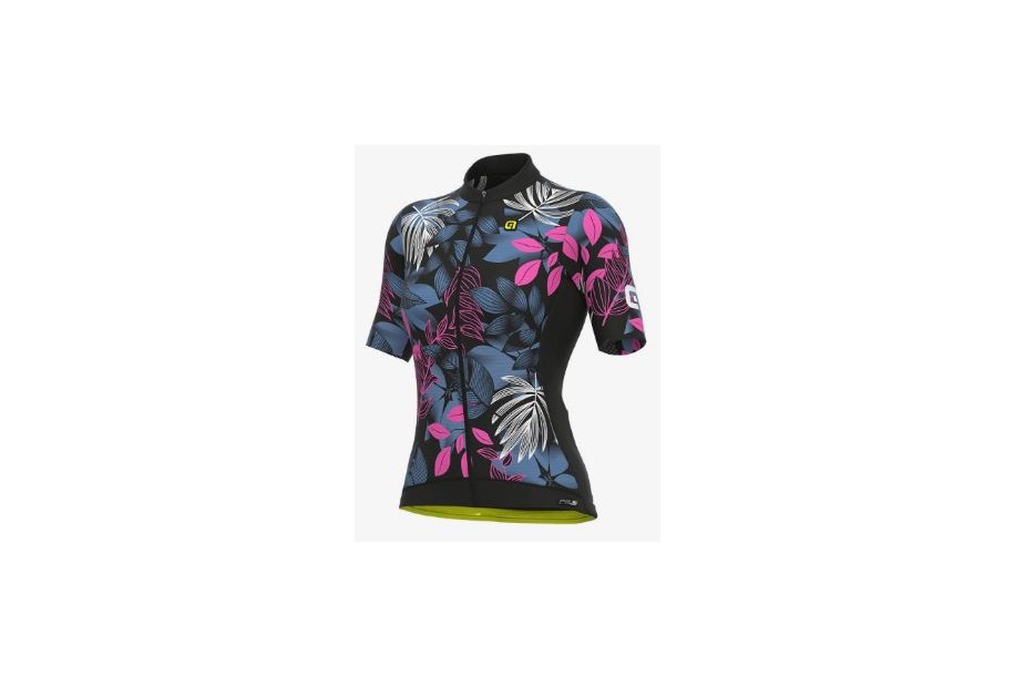 Maglia Alé PRS Garden manica corta nero blu rosa donna