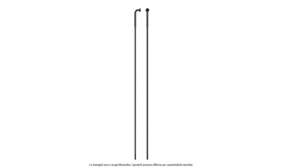 RAGGIO LEADER INOX TESTA J-BEND - 266 MM, SILVER,