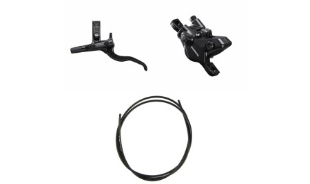Freno (kit) BRMT410KTBLM4100 Sx / Ant. Resina senza aletta Senza adattatore per forcella post mount 1000 (black)