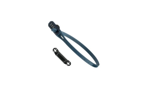 LUCCHETTO HIPLOK CAVO Z LOK COMBO 2 BLUE - 450MM