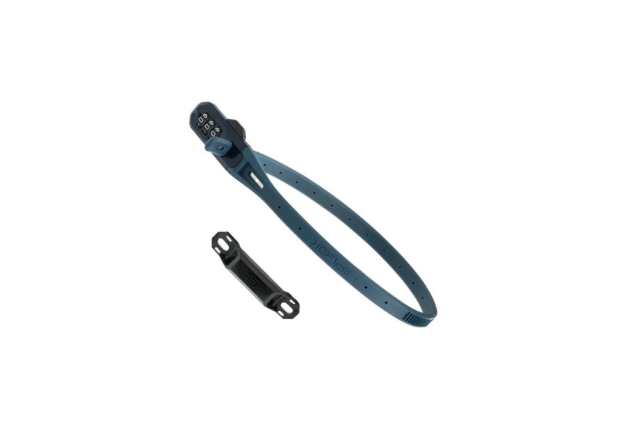 LUCCHETTO HIPLOK CAVO Z LOK COMBO 2 BLUE - 450MM
