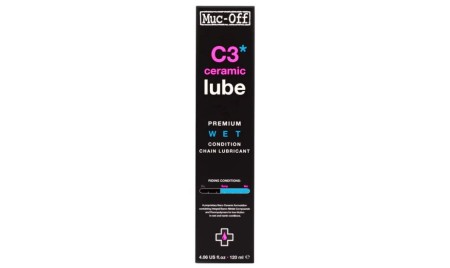 MUC-OFF lubrificante wet ceramic lube biodegradabile 120ml