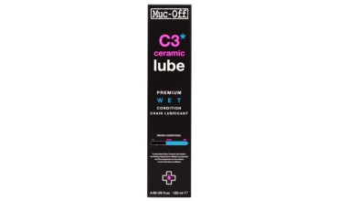 MUC-OFF lubrificante wet ceramic lube biodegradabile 120ml