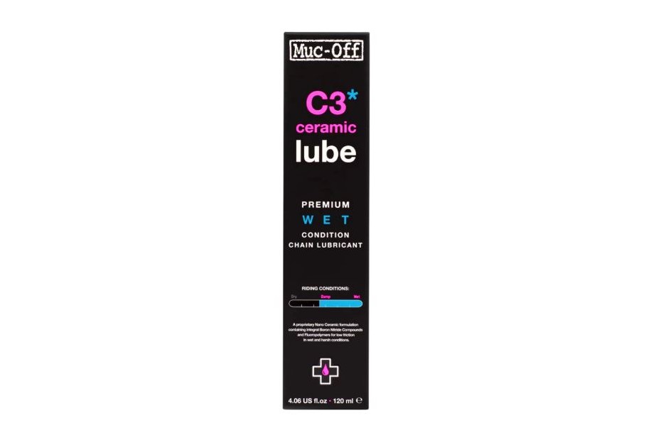 MUC-OFF lubrificante wet ceramic lube biodegradabile 120ml