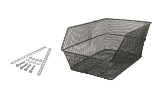 Cestino posteriore ferro nero