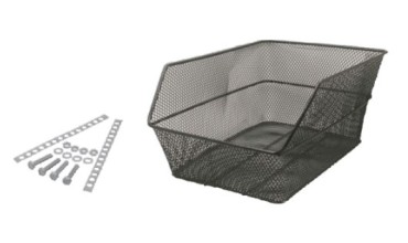 Cestino posteriore ferro nero