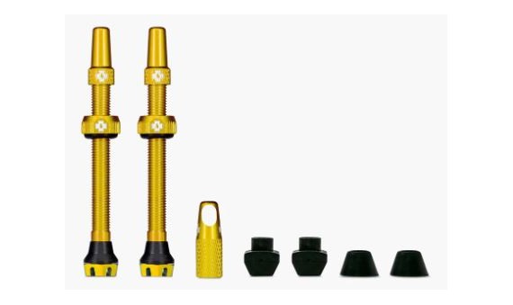 MUC-OFF valvola tubeless 44mm v2 1 coppia oro