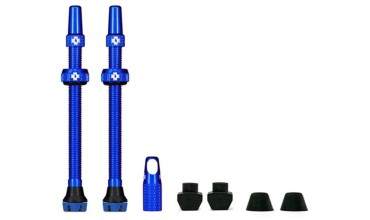 MUC-OFF valvola tubeless 44mm v2 1 coppia blu