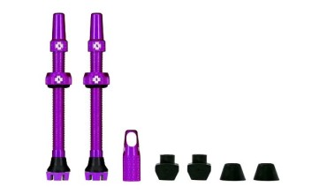 MUC-OFF valvola tubeless 44mm v2 1 coppia viola
