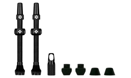 MUC-OFF valvola tubeless 60mm v2 1 coppia nero