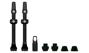 MUC-OFF valvola tubeless 60mm v2 1 coppia nero