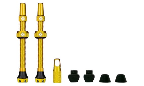 MUC-OFF valvola tubeless 60mm v2 1 coppia oro