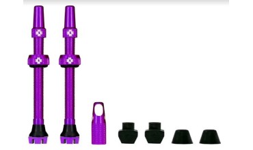 MUC-OFF valvola tubeless 60mm v2 1 coppia viola