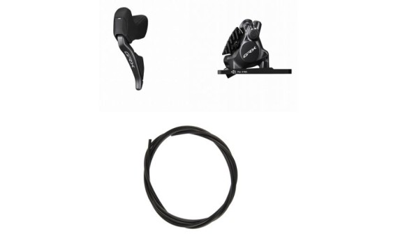 GRX Freno (kit) BRRX820KTSTRX825 Sx / Ant. Resina con aletta Supporto ant. assemblato