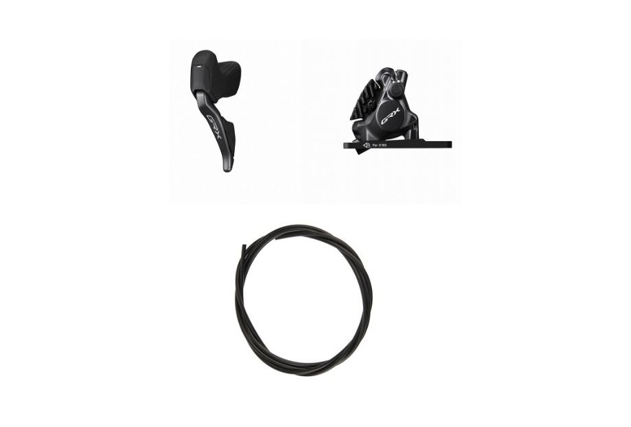 GRX Freno (kit) BRRX820KTSTRX825 Sx / Ant. Resina con aletta Supporto ant. assemblato