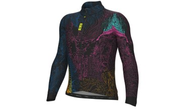 Maglia maniche lunghe Ale Pragma Zanzibar - Multicolore