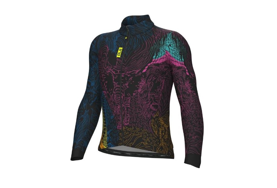 Maglia maniche lunghe Ale Pragma Zanzibar - Multicolore