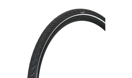 COPERTONE SA234 TREKKING - 700X38, NERO REFLECTIVE, ANTIFORATURA, RIGIDO