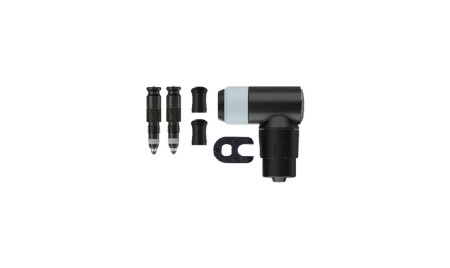 KIT DI CONVERSIONE PER VALVOLE PRESTA CLIK VALVE + RACCORDO POMPA COMPLETO